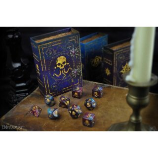 Elder Dice Polyhedral The Seal of Yog-Sototh Nebula Deep Space (9)