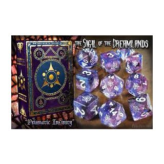 Elder Dice Sigil of the Dreamlands Prismatic Infinity (10)