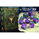 Elder Dice Yellow Sign Masked Purple & Green (9)