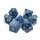 Gemstone Bluestone Dice Set (7)