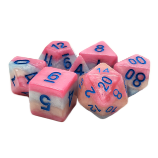 Gradients Tart Candy Cane Dice Set (7)