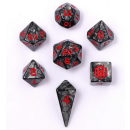 Mini Polymer RPG Dice Set lron Golem (7)