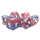 Particles Red Fish Blue Fish Dice Set (7)