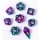 Polyhedral RPG Dice Set Jesters Cloak (8)