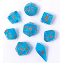 Polyhedral RPG Dice Set Ray of Frost (8)