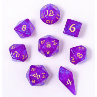 Polyhedral RPG Dice Set Witchs Brew (8)