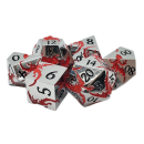 Soaring Dragon Dice Set Red w/Silver (7)