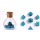 Unseeli Tiny Dice Set in Potion Bottle Blue (7)