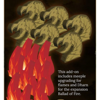 Firesiege: Meeple Upgrade Ballad of Fire