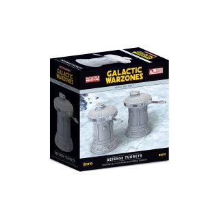 Battlefield in a Box - Galactic Warzones Rebel Outpost - Defense Turrets (2)