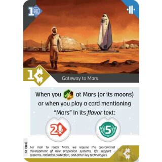 SETI: Gateway to Mars Promo Card (EN)