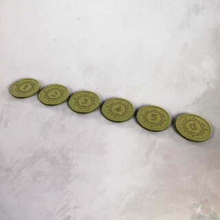 Grimdark Future: Metal Objective Markers