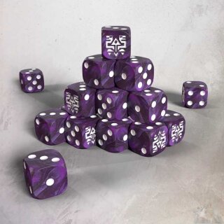 Grimdark Future: Saurian Starhost 16mm Dice Set (20)
