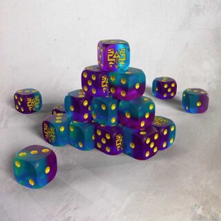 Grimdark Future: Saurian Starhost Premium Resin 16mm Dice Set (20)