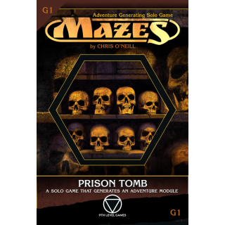 Mazes RPG: Prison Tomb Solo Adventure (EN)