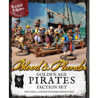 Blood & Plunder: Golden Age Pirate Faction Set
