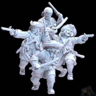 Blood & Plunder: Pirates Roundsmen (4)