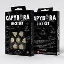 Capybara Dice Set Sleepie