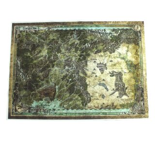 The Dragon Pass Runequest A2 Velvet Map