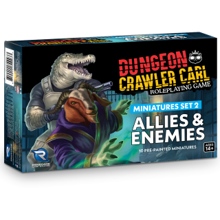 Dungeon Crawler Carl RPG: Minis Set 2 - Allies & Enemies (EN)