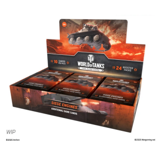 World of Tanks: The Card Game: Booster Display Siege Engines (EN)