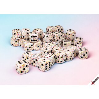 Chessex Speckled 12mm d6 Dice Blocks with Pips (36 Dice) - Birthday