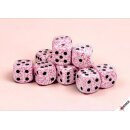 Chessex Speckled 16mm d6 with pips Dice Blocks (12 Dice) - Pink
