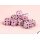 Chessex Speckled 16mm d6 with pips Dice Blocks (12 Dice) - Pink