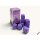 Chessex Speckled 16mm d6 with pips Dice Blocks (12 Dice) - Purple Passion