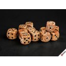 Chessex Speckled 16mm d6 with pips Dice Blocks (12 Dice) - Speckled Rust