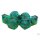 Sharp Edged Dice Diamond Cut Coral Reef Dice Set (7)