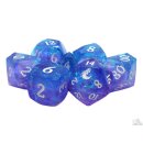 Sharp Edged Dice Diamond Cut Sleepless Night Dice Set (7)