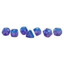 Sharp Edged Dice Diamond Cut Sleepless Night Dice Set (7)