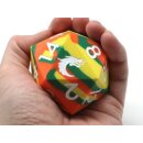 Silicone 50mm D20 Orange Green & Yellow