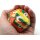Silicone 50mm D20 Orange Green & Yellow