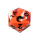 Silicone 50mm D20 Red, White & Orange