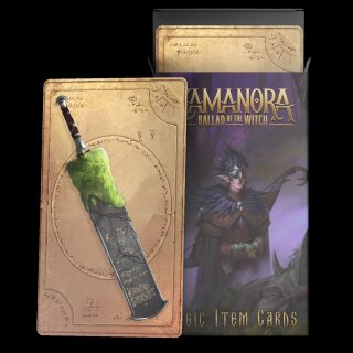 Zamanora - Ballad of the Witch: Magic Item Cards (EN)