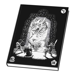 Old School Adventures 01: Ruins of the Twilight Marches 5E Silver Foil Poag Cover (EN)