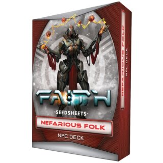 Faith RPG: Nefarious Folk NPC Deck (EN)