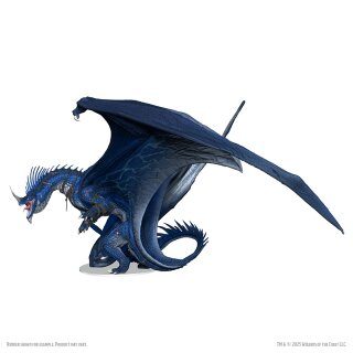 D&D Icons of the Realms: Anthradusk Ancient Blue Dragon