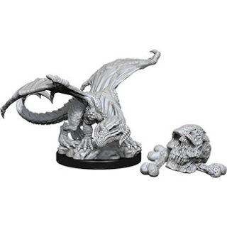 D&D Nolzur`s Marvelous Miniatures: Black Dragon Wyrmling