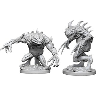 D&D Nolzur`s Marvelous Miniatures: Grey Slaad & Death Slaad