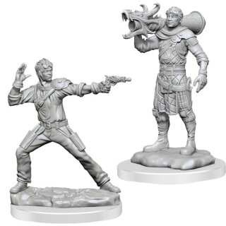 D&D Nolzur`s Marvelous Miniatures: Human Artificer & Human Apprentice