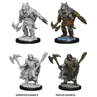 D&D Nolzur`s Marvelous Miniatures: Male Half-Orc Barbarian