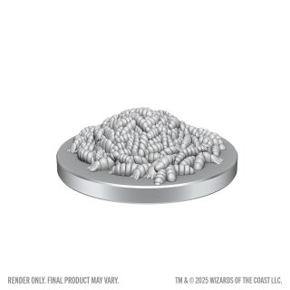 D&D Nolzur`s Marvelous Miniatures: Swarm of Rot Grubs & Rot Grub Victim
