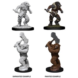 D&D Nolzur`s Marvelous Miniatures: Wereboar & Werebear