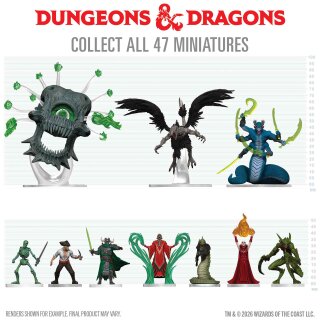 D&D Icons of the Realms: Arcana Unleashed Deadfall Booster Brick (10)
