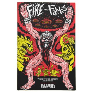 Old-School Essentials RPG: Fire & Fang - Weird Stone & Sorcery Adventures (EN)