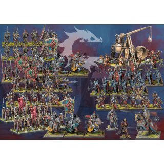 Conquest: Hundred Kingdoms - Relentless Drills 2000pt Army (EN)
