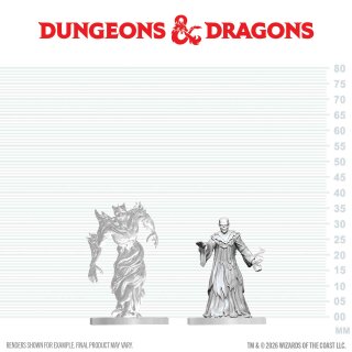 D&D Nolzur`s Marvelous Miniatures: Ghast Gravecaller & Wraith
